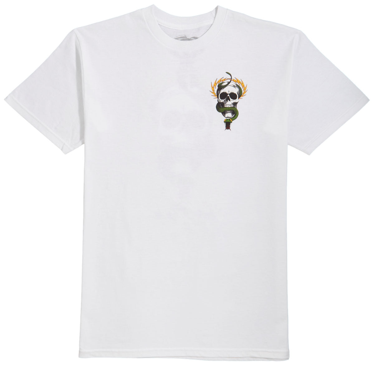 Powell-Peralta McGill Skull and Snake T-Shirt - White image 1