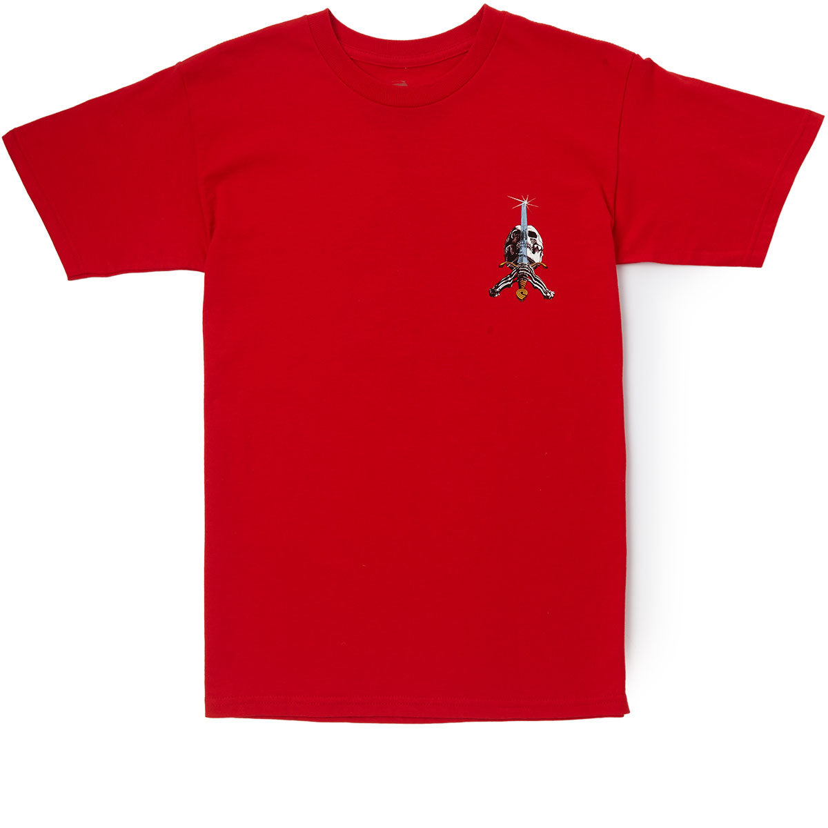 Powell-Peralta Skull And Sword T-Shirt - Red image 2