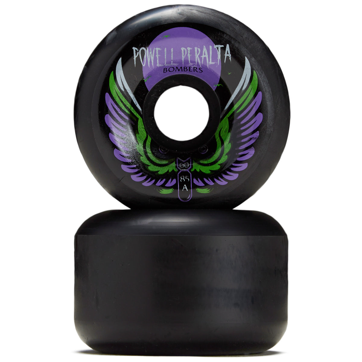 Powell-Peralta Bombers 3 85A Skateboard Wheels - Black - 60mm image 2