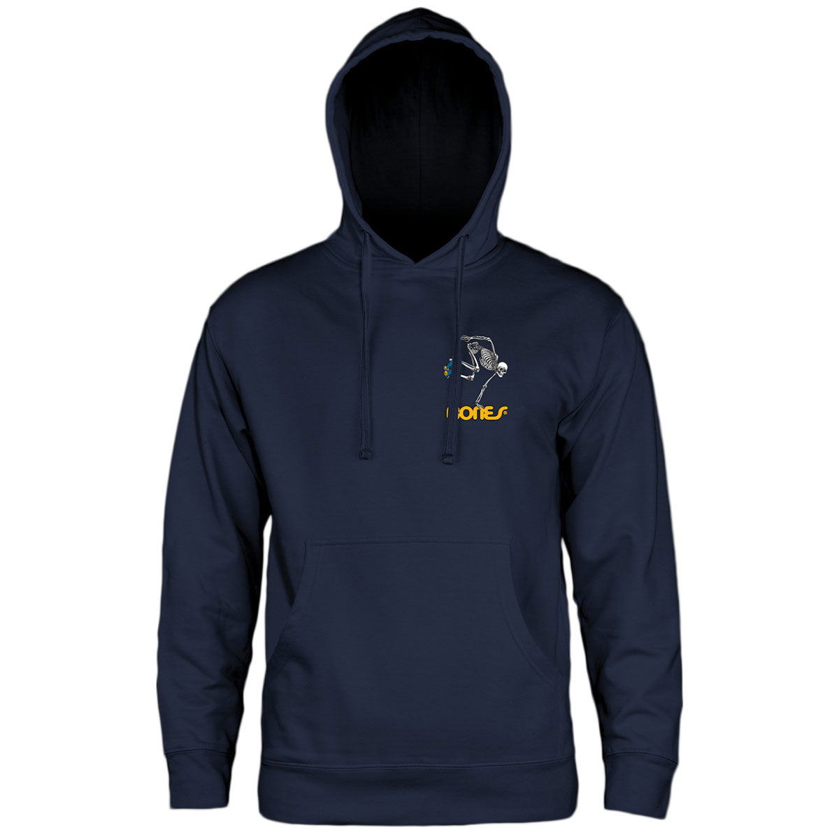 Powell-Peralta Skateboard Skeleton Hoodie - Navy image 1