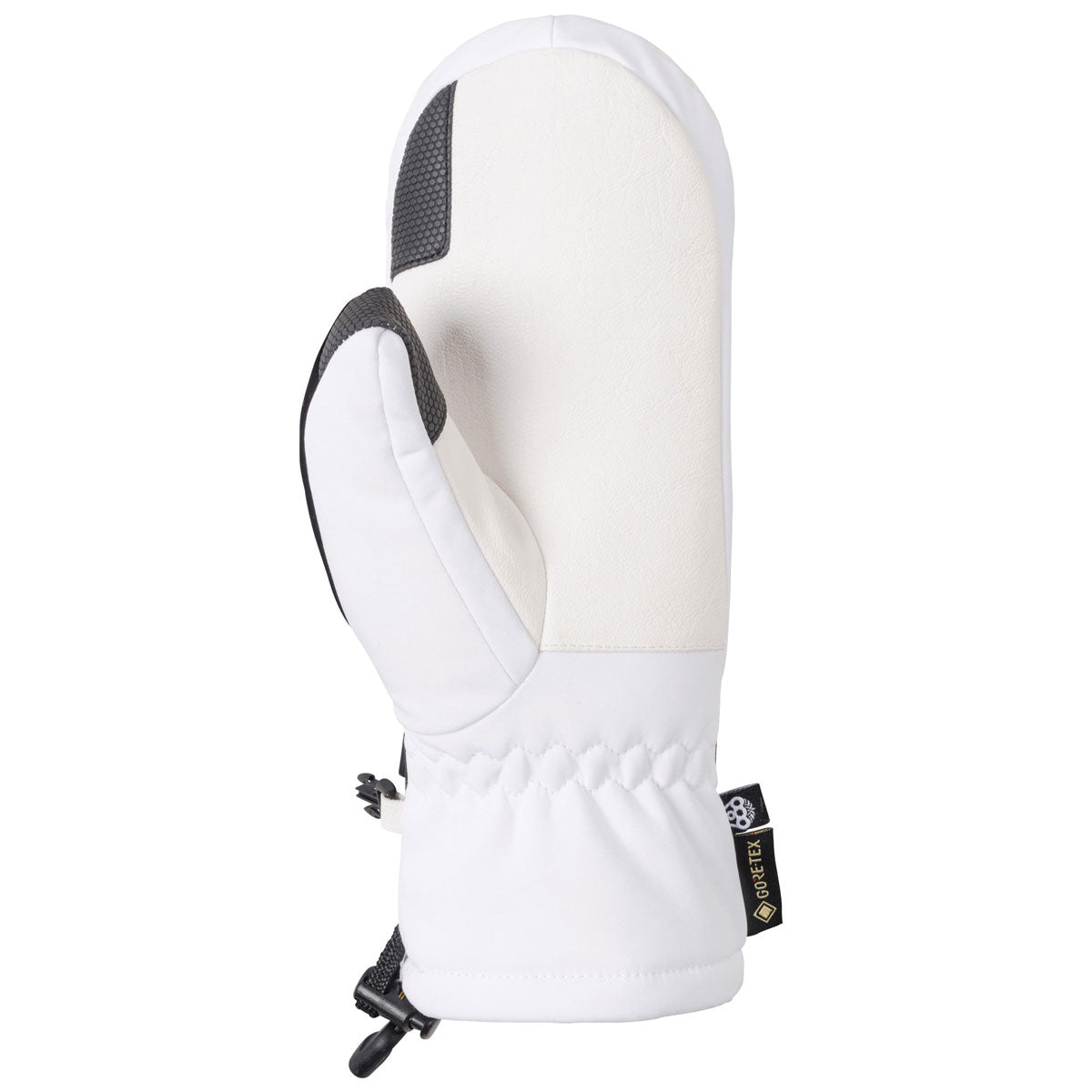 686 Womens Gore-Tex Linear Mitt Snowboard Gloves - White image 2