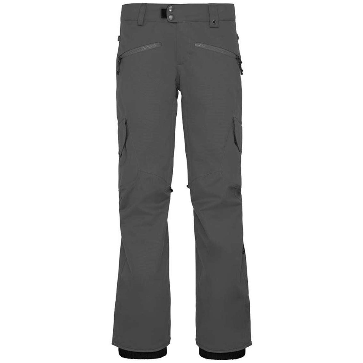 686 Womens Aura Insulated Cargo Snowboard Pants - Charcoal image 1
