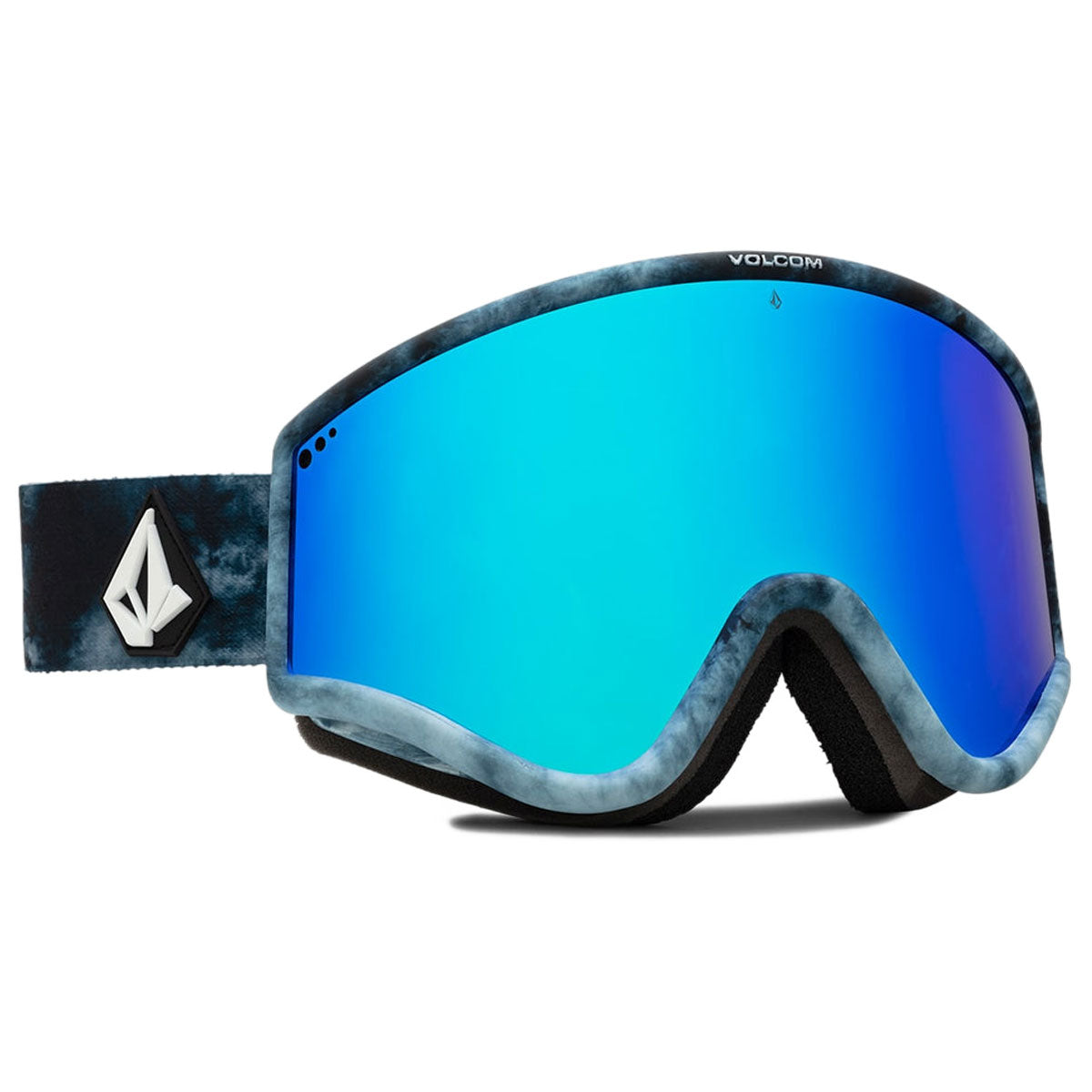 Volcom Yae Snowboard Goggles - Lagoon/Blue Chrome image 3