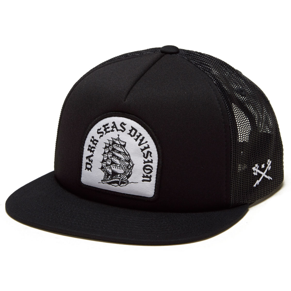 Dark Seas Clipper Hat - Black image 1