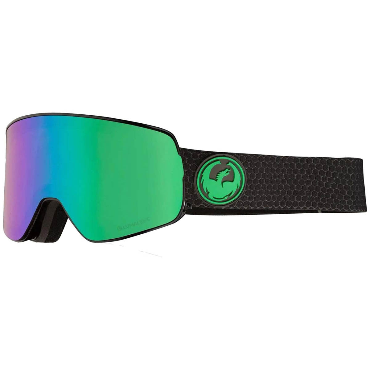 Dragon Nfx2 Snowboard Goggles - Split/Lumalens Green Ion image 1