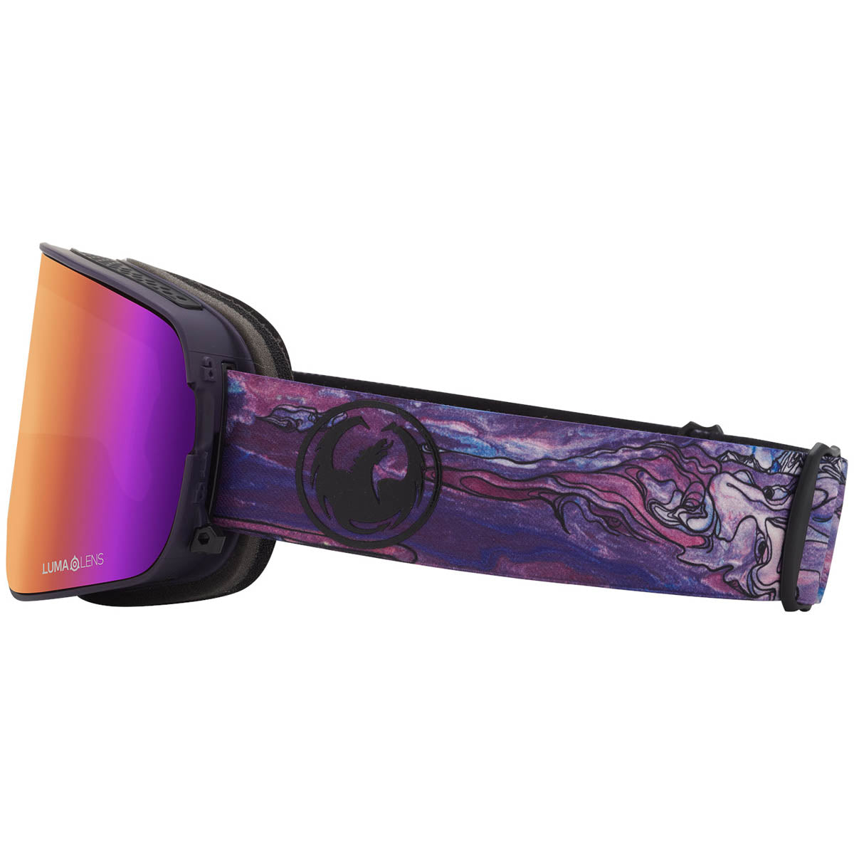Dragon Nfx2 Snowboard Goggles - Benchet/Lumalens Purple ion image 2