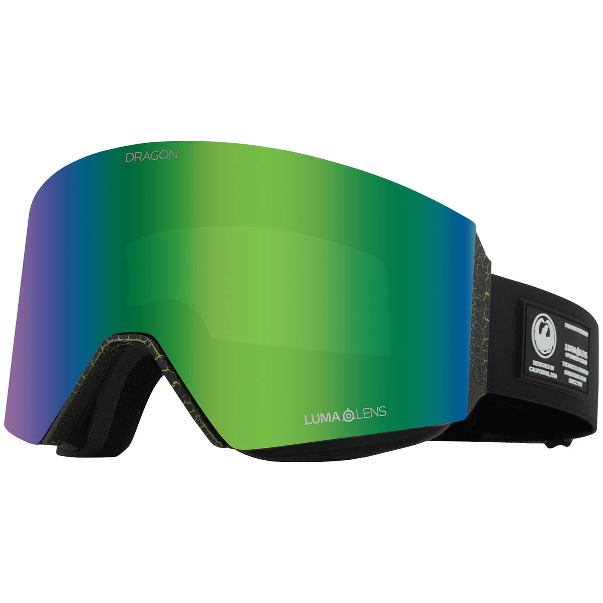 Dragon Rvx Mag Otg Snowboard Goggles - Lichen/Lumalens Green Ion image 1