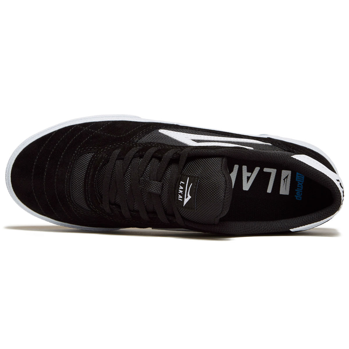 Lakai Cambridge Shoes - Black/White Suede image 3