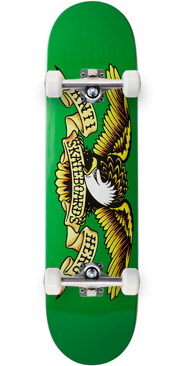 Anti-Hero Classic Eagle Skateboard Complete - Green - 7.81