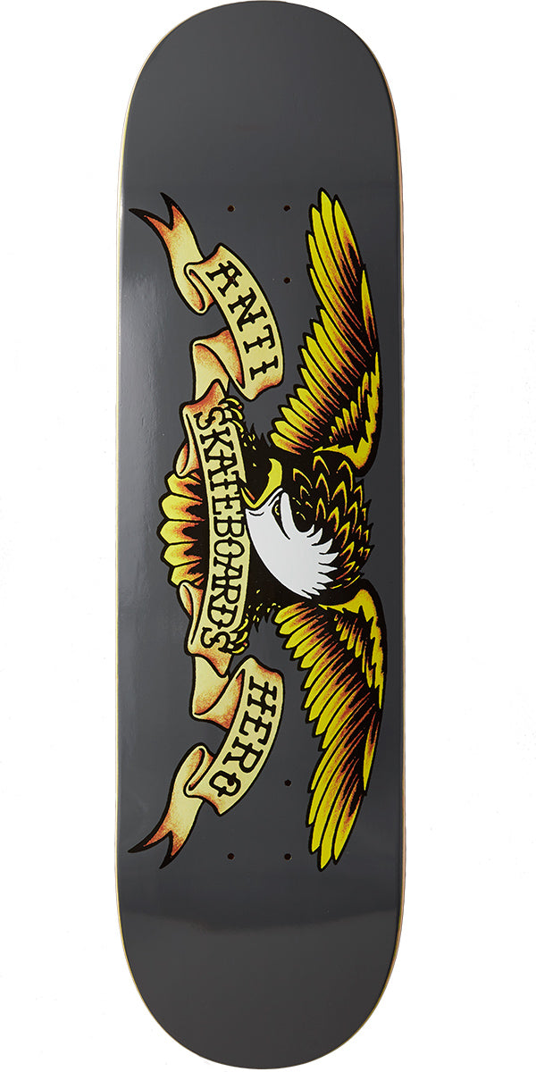 Anti-Hero Classic Eagle Skateboard Deck - Grey - 8.25
