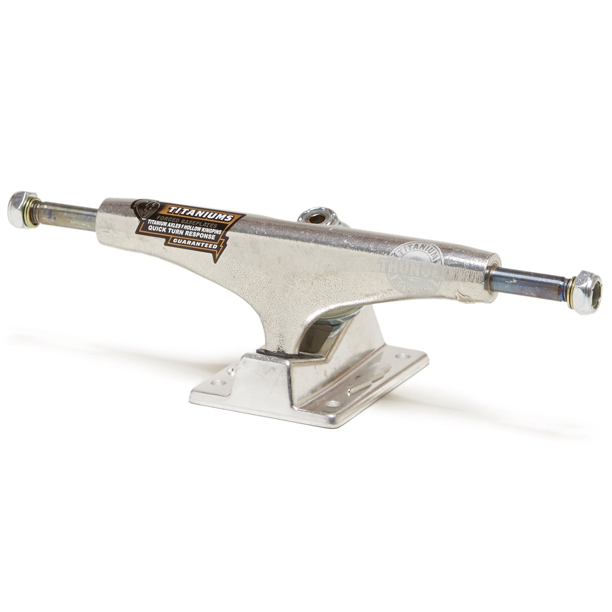 Thunder Titanium Lights 3 Skateboard Trucks - Polished - 147mm image 1