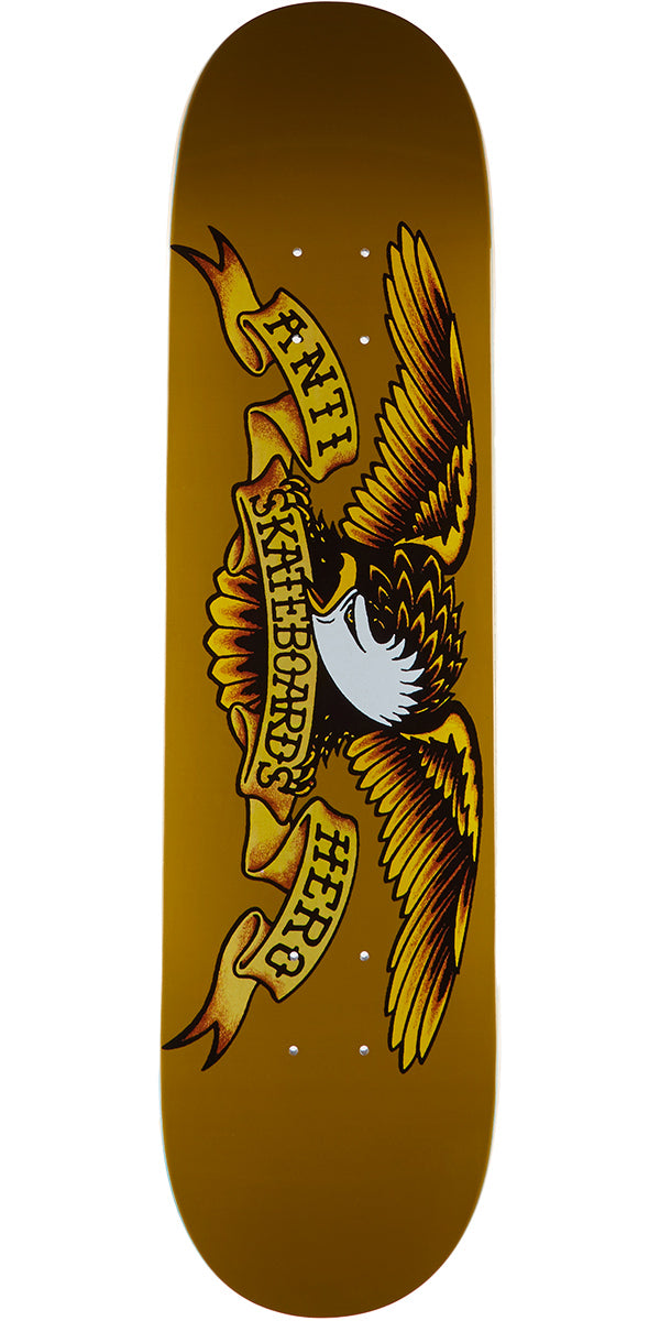 Anti-Hero Classic Eagle Skateboard Deck - Brown - 8.06