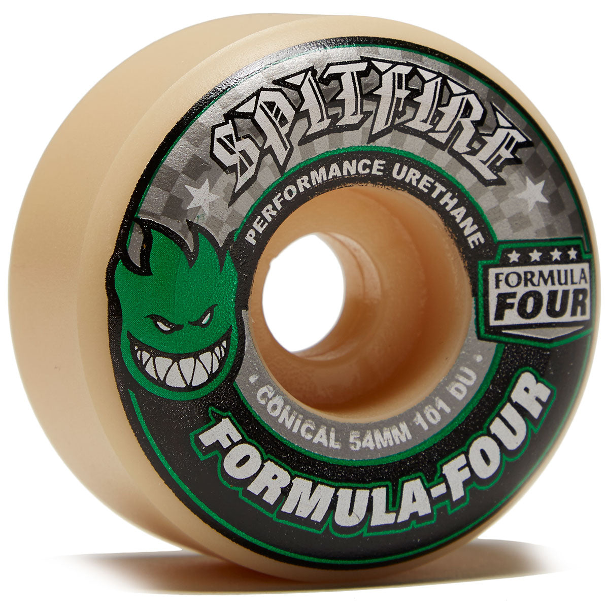 Spitfire F4 Conical 101a Skateboard Wheels - Natural - 54mm