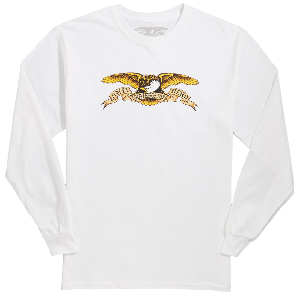 Anti-Hero Eagle Long Sleeve T-Shirt - White/Multi
