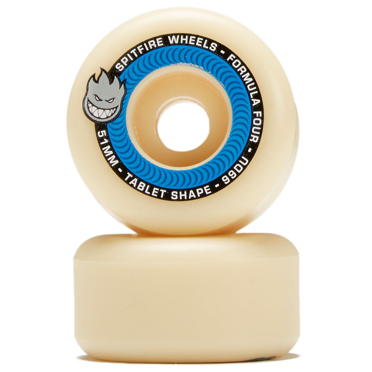 Spitfire F4 99 Tablet Skateboard Wheels - Natural - 51mm image 2