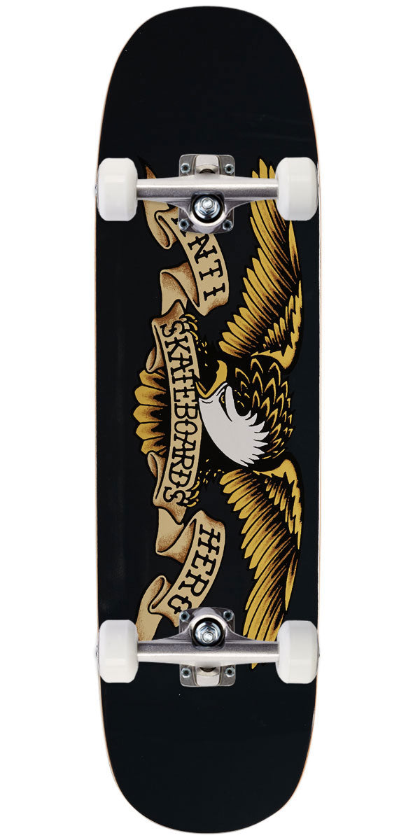 Anti-Hero Team Shaped Eagle Blue Meanie Skateboard Complete - Navy