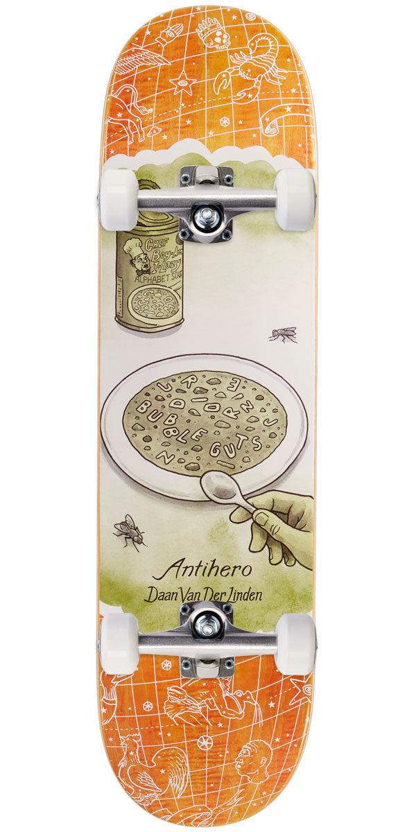 Anti-Hero Daan It’s A Sign Skateboard Complete - Olive - 8.25