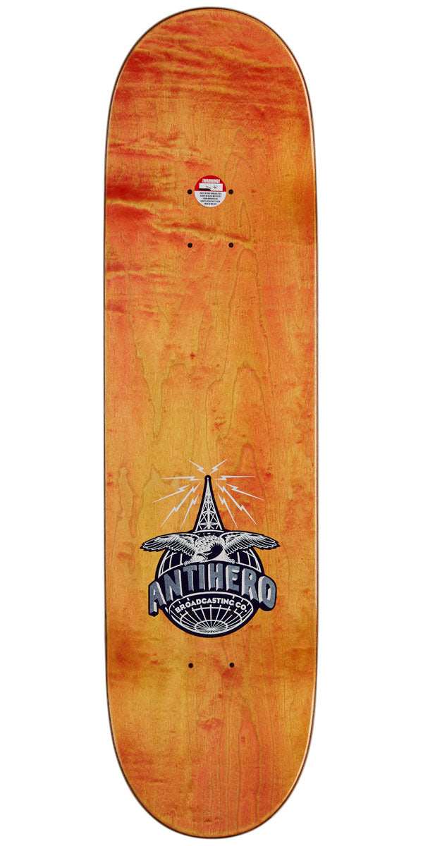 Anti-Hero Russo Broad Castng Skateboard Deck - 8.38