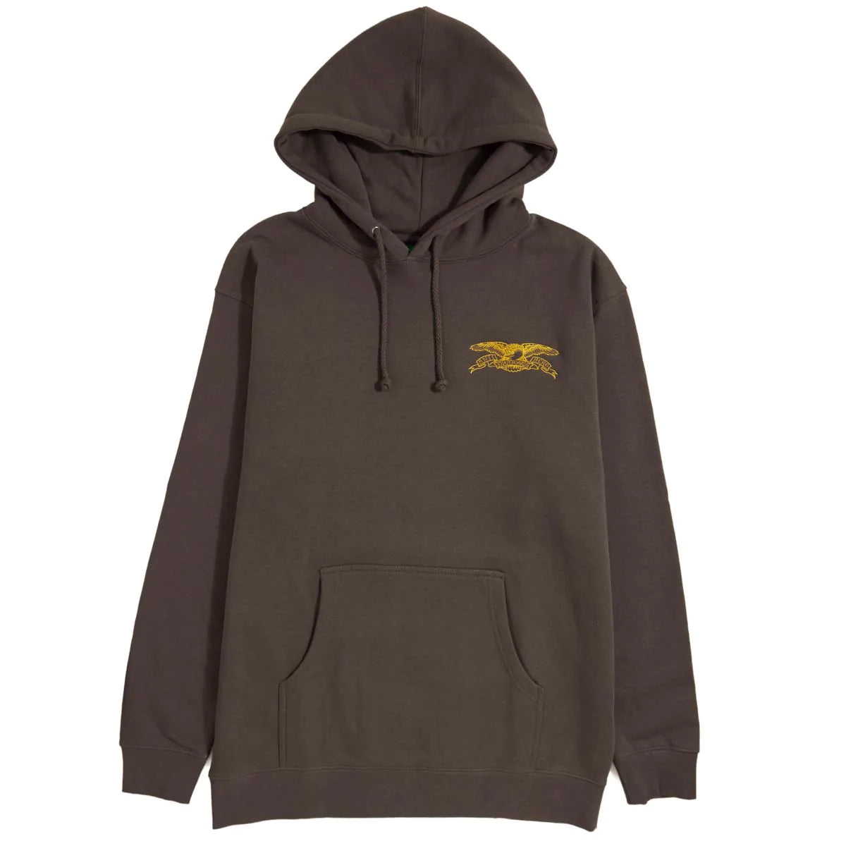 Anti-Hero Lil Eagle Emb Hoodie - Charcoal/Yellow image 1