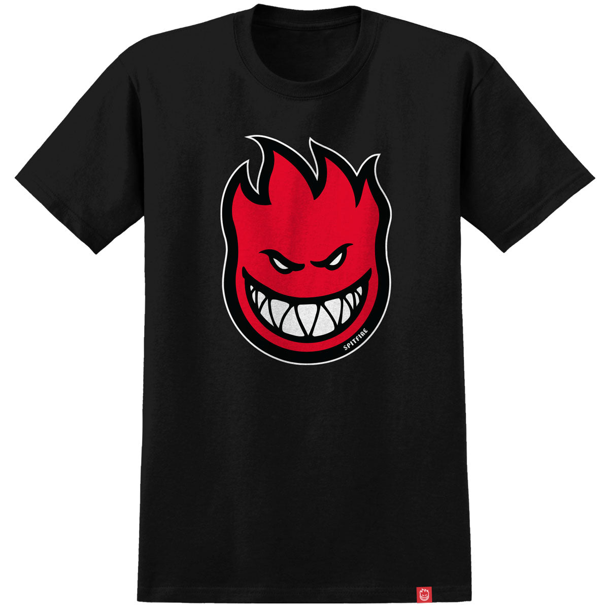 Spitfire Youth Bighead Fill T-Shirt - Black/Red image 1