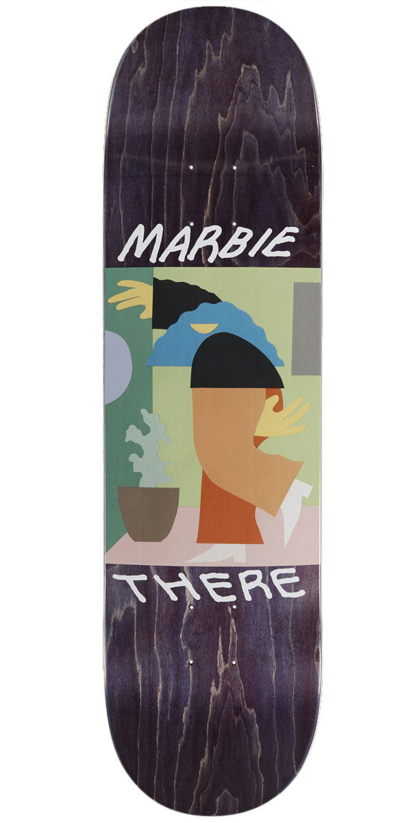 There Marbie Trying To Be Cool Skateboard Deck - Pink - 8.25