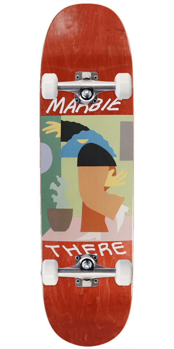 There Marbie Trying To Be Cool Skateboard Complete - Red - 8.50