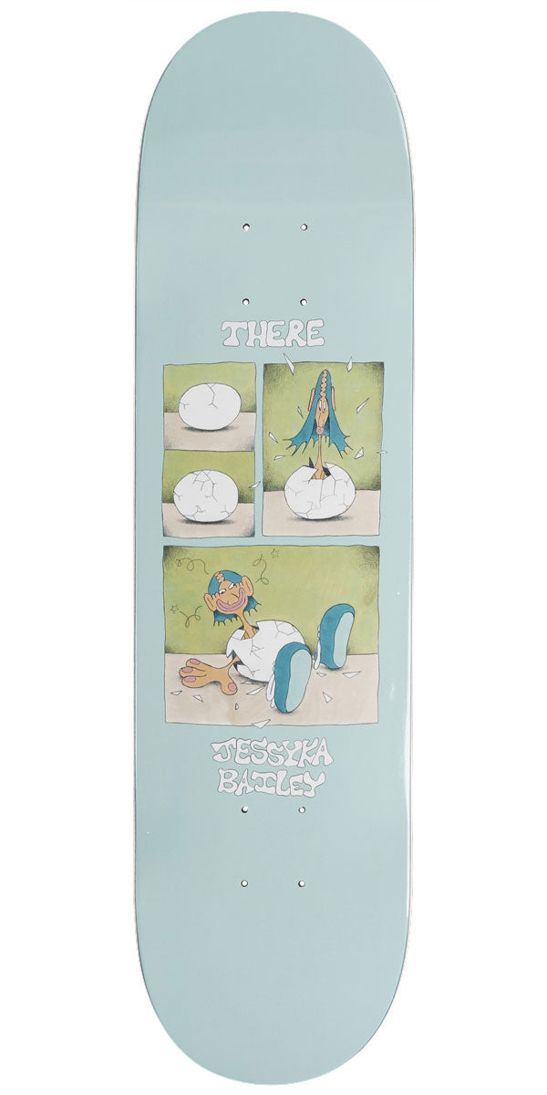 There Jessyka Beginnings Skateboard Deck - Blue - 8.06