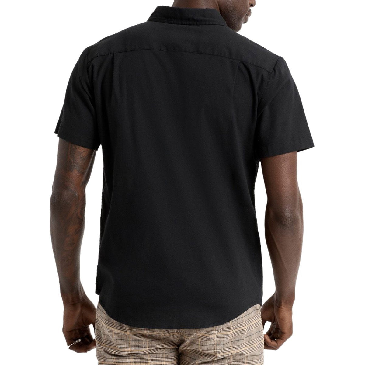 Brixton Charter Oxford Shirt - Black – Daddies Board Shop