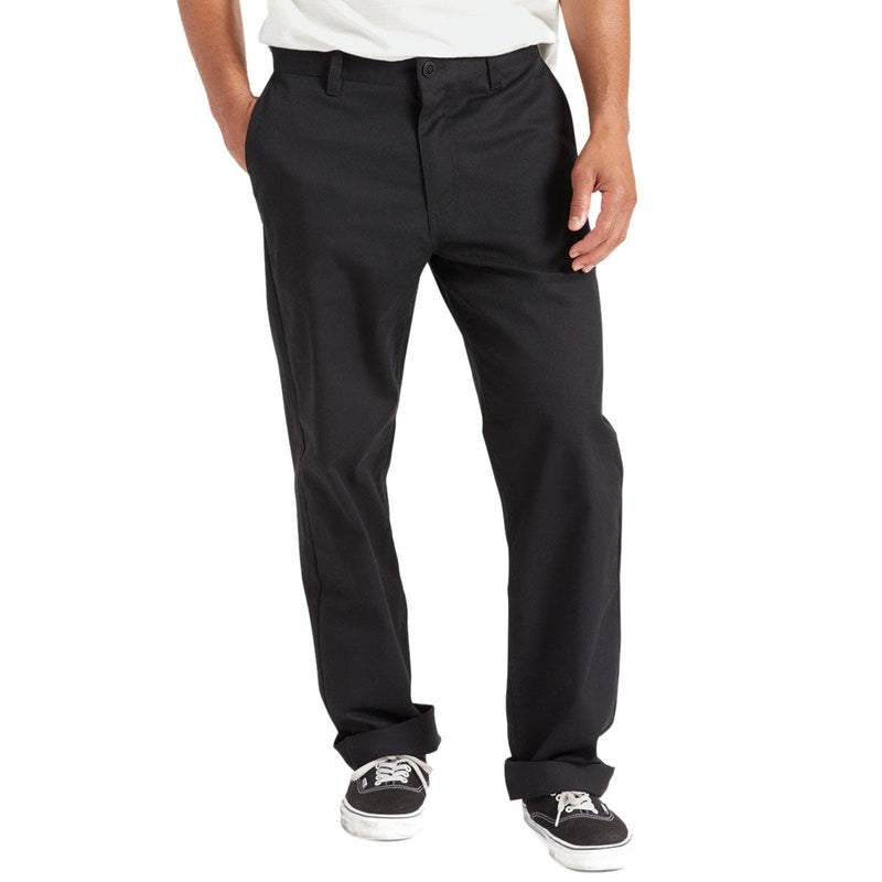 Brixton Choice Chino Relaxed Pants - Black