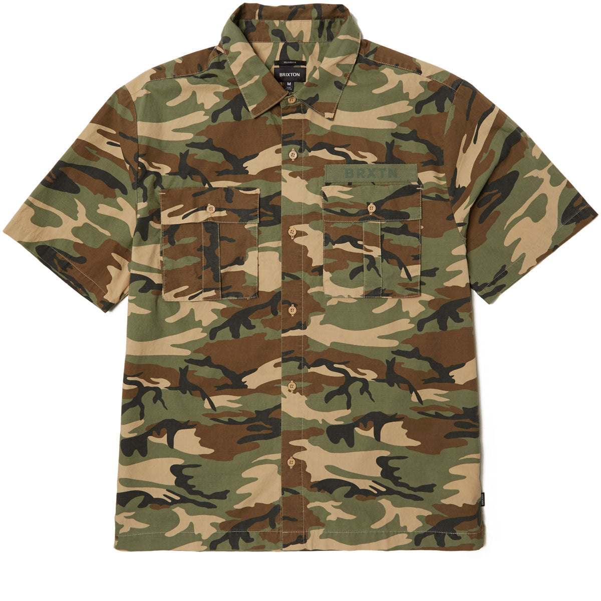 Brixton Surplus Shirt - Camo Surplus
