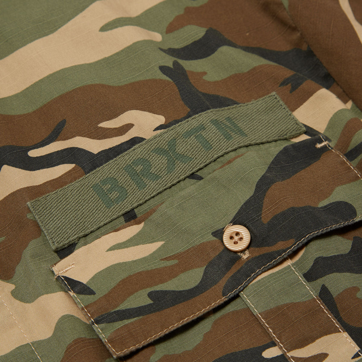 Brixton Surplus Shirt - Camo Surplus image 3