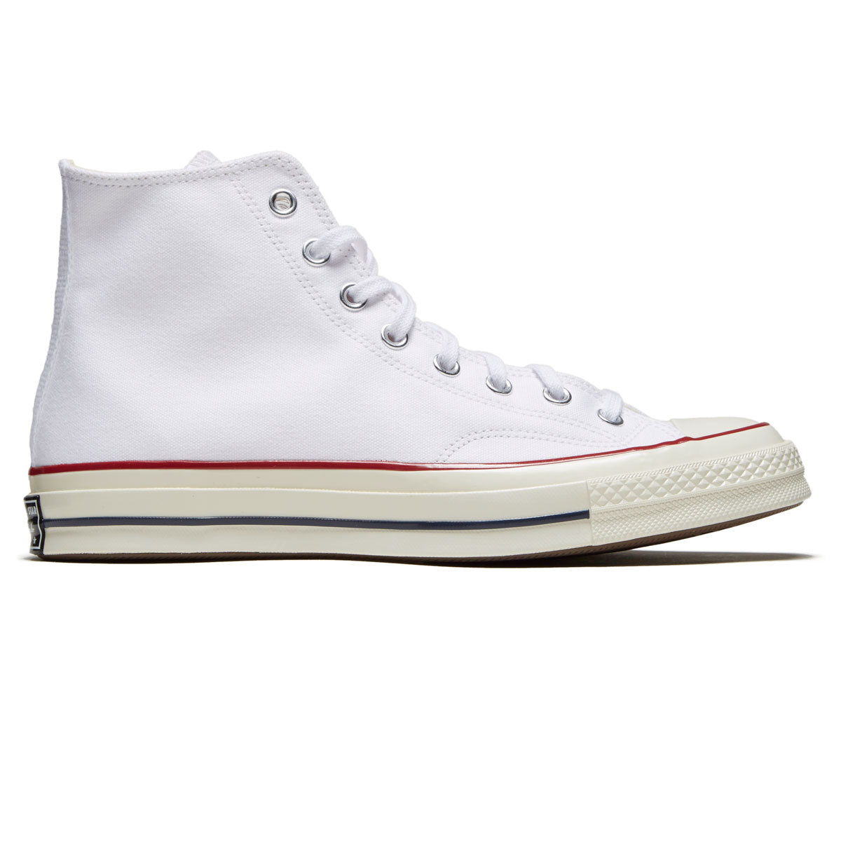 Converse Chuck 70 Hi Shoes - White/Garnet/Egret image 1