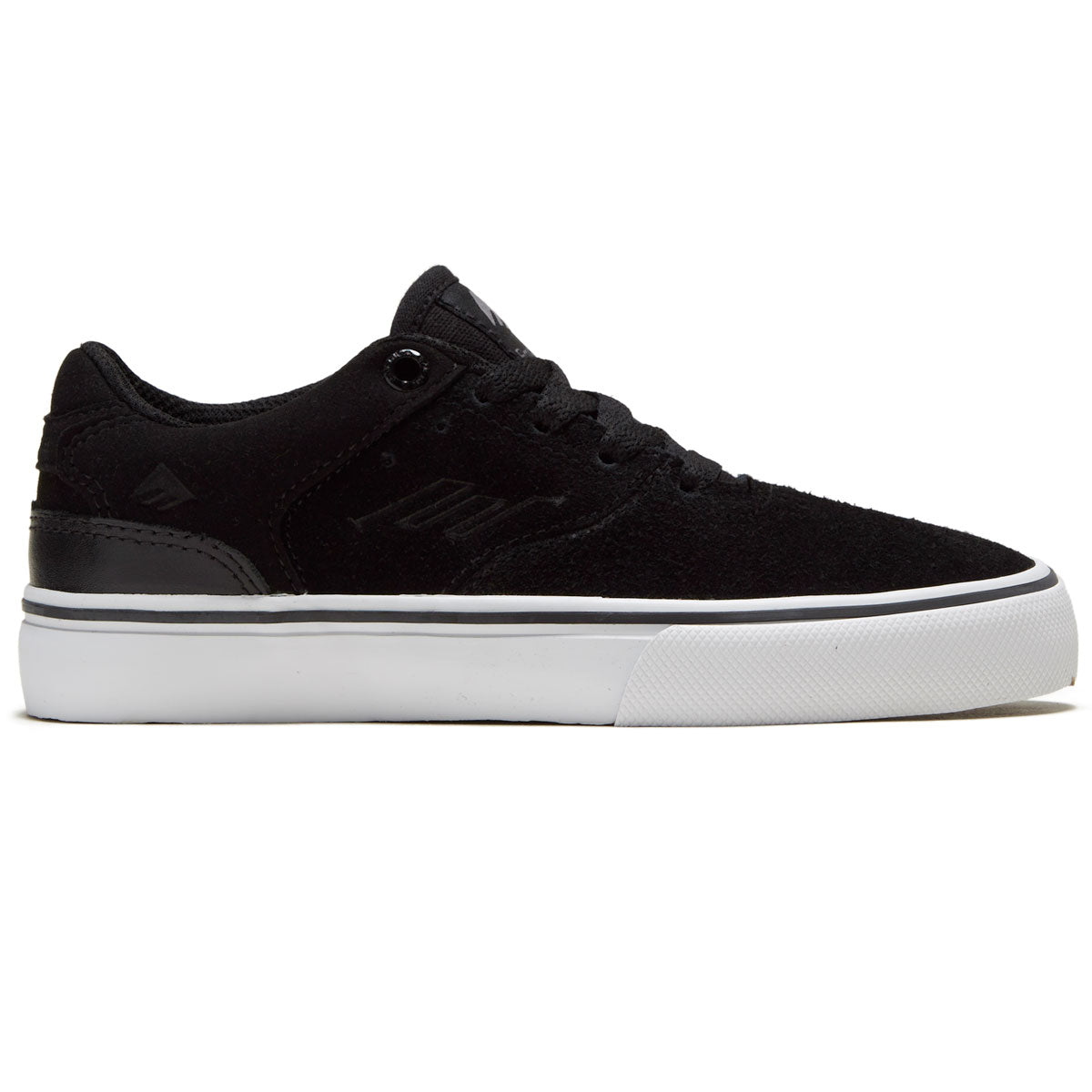 Emerica Youth The Low Vulc Shoes - Black/White/Gum image 1