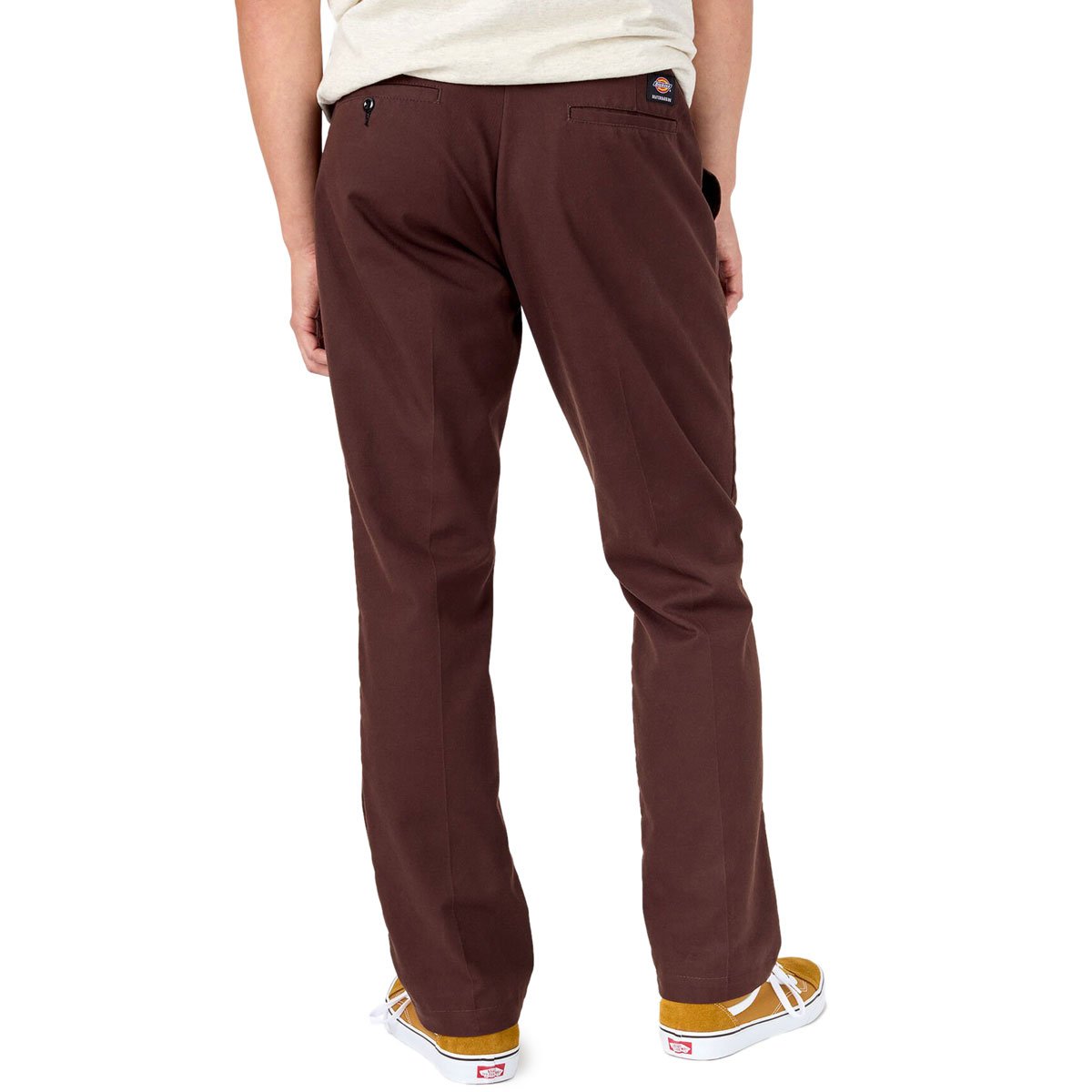 Dickies Slim Straight Twill Skate Pants - Chocolate Brown image 2