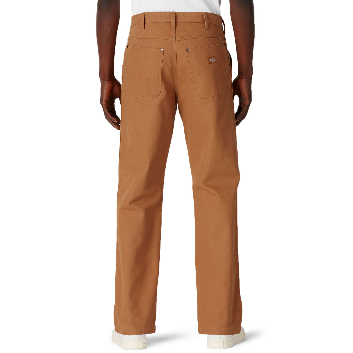 Dickies Double Front Duck Pants - Stonewashed Brown Duck image 2