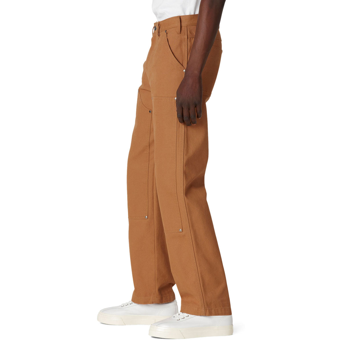 Dickies Double Front Duck Pants - Stonewashed Brown Duck image 3