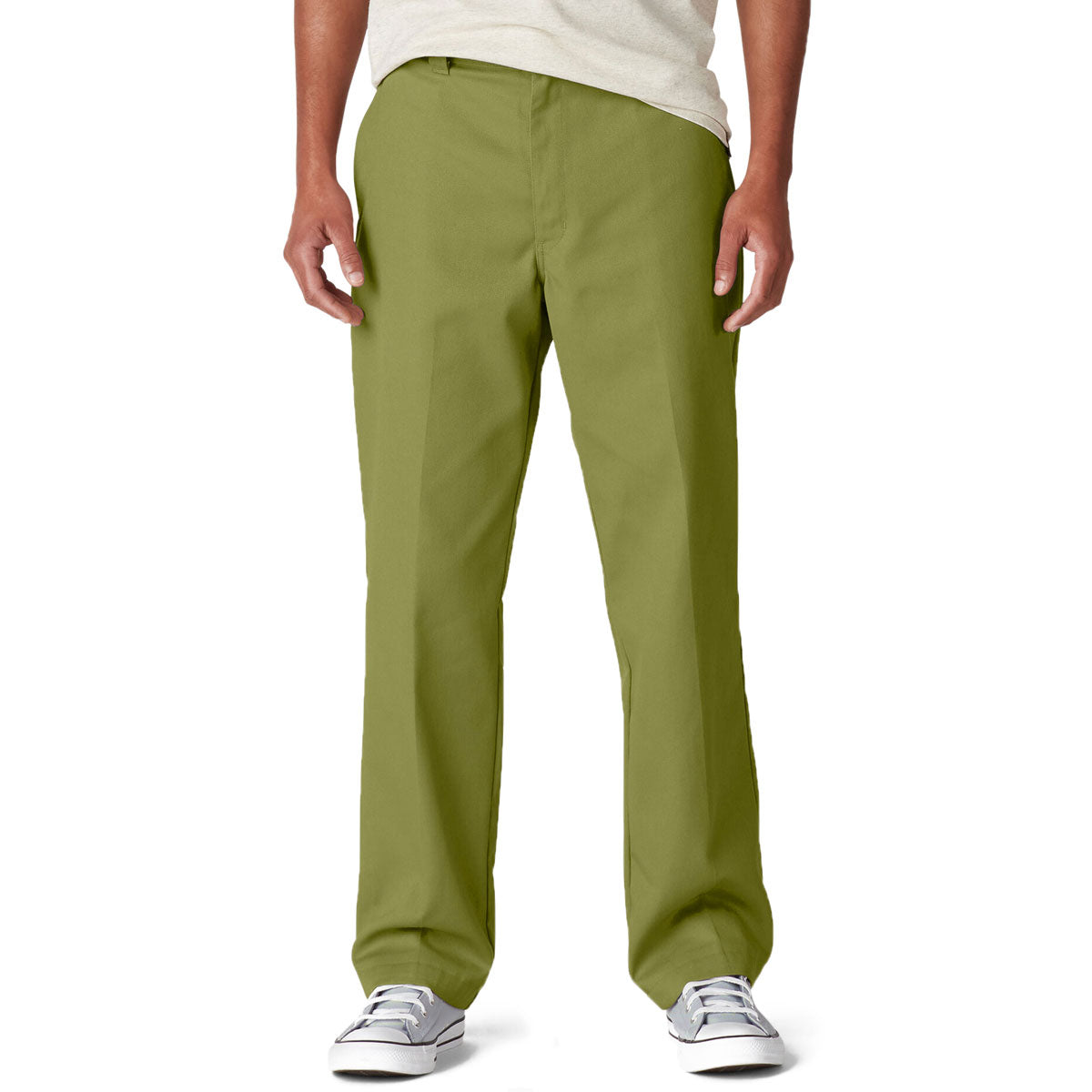 Dickies Regular Twill Skate Pants - Green Moss image 1