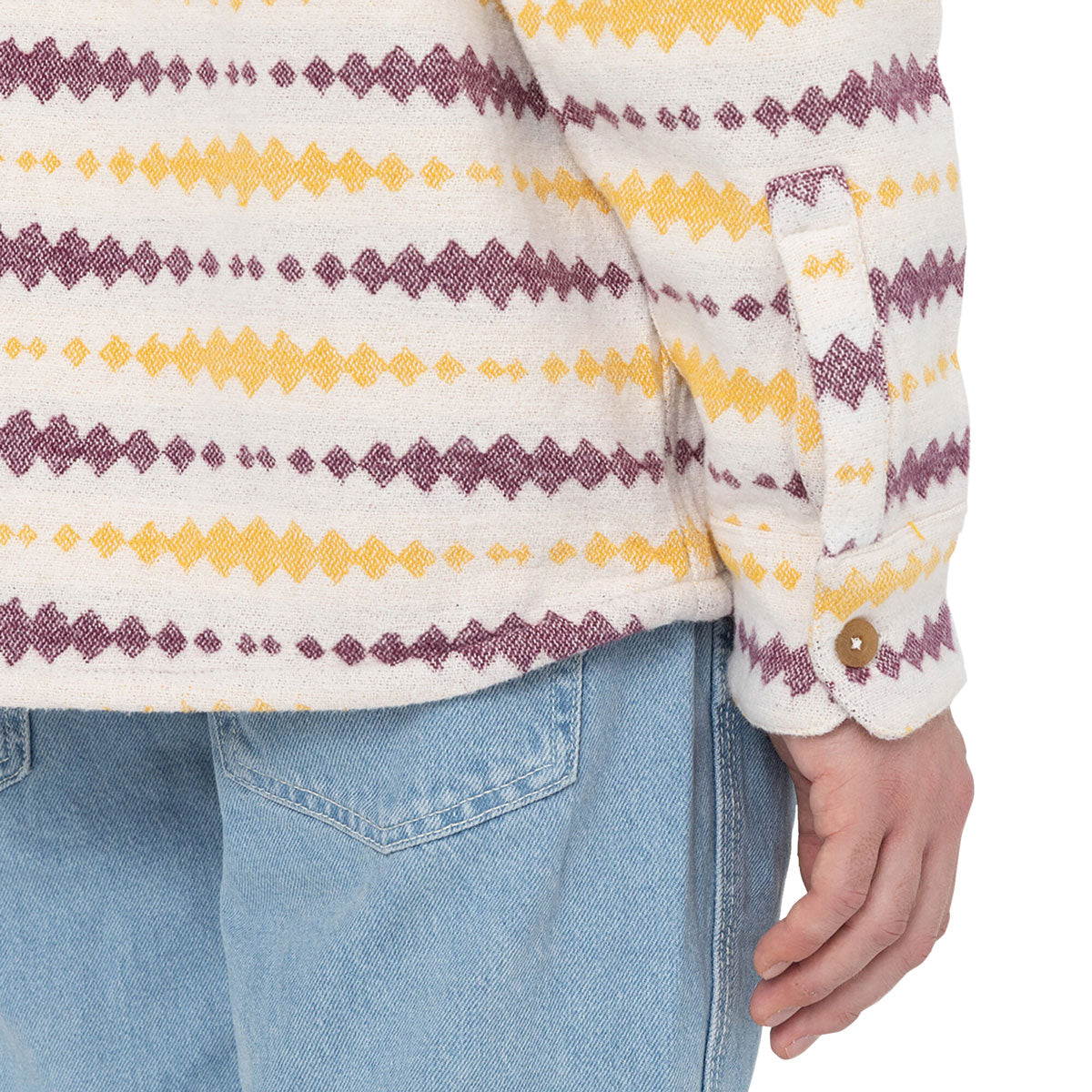 Dickies Falkville Shirt - Ecru/Grape Tine image 4
