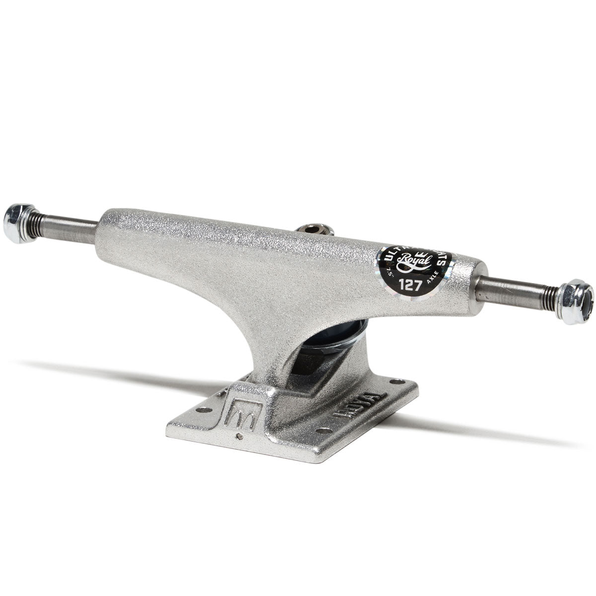 Royal Ultra Lights Skateboard Trucks - Raw - 127mm image 1