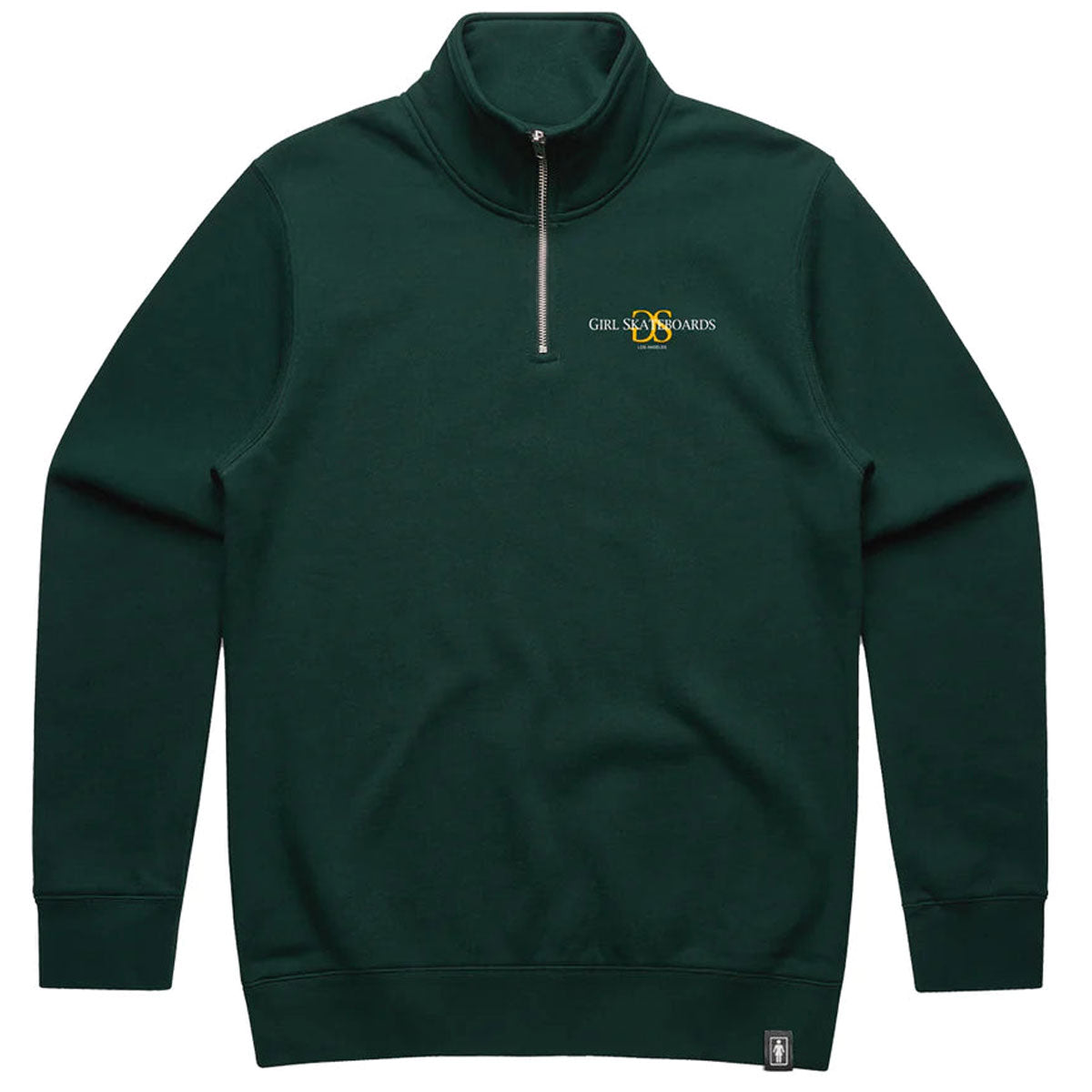 Girl Gsla 1/4 Zip Fleece Sweatshirt - Pine