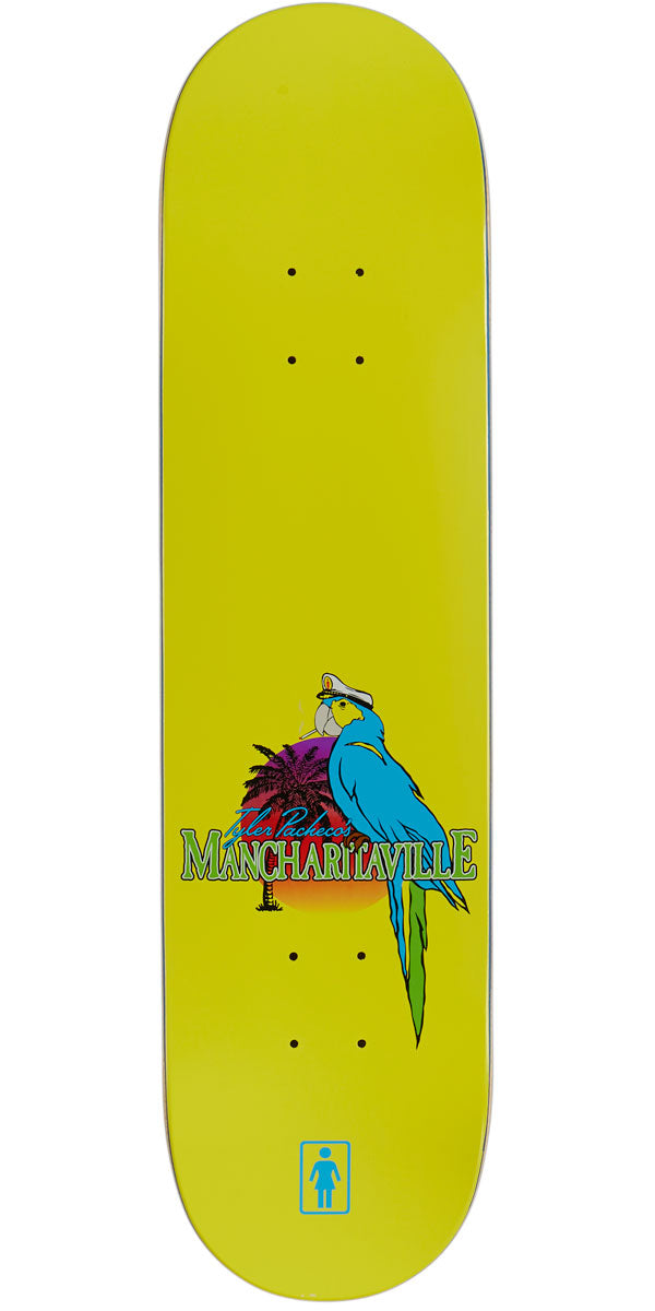 Girl Mancharitaville Skateboard Deck - Pacheco - 8.00