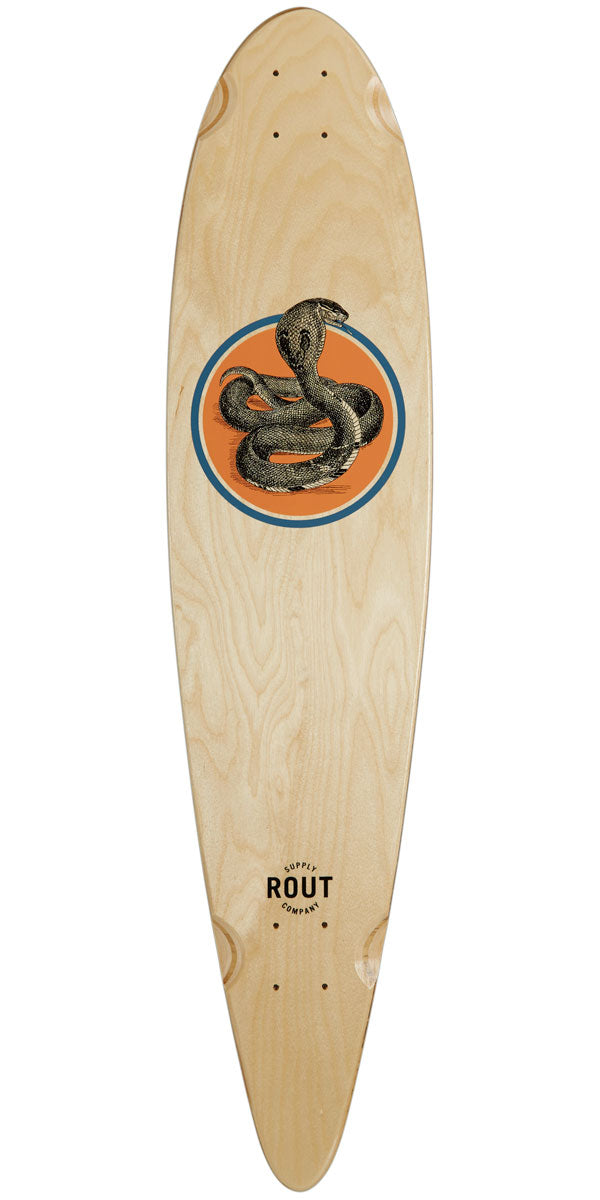 Rout Threat Pintail Longboard Deck image 1