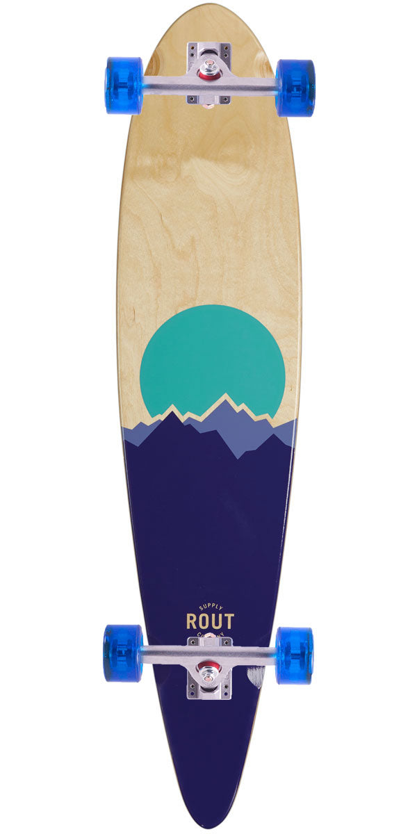 Rout Peaks Pintail Longboard Complete image 1