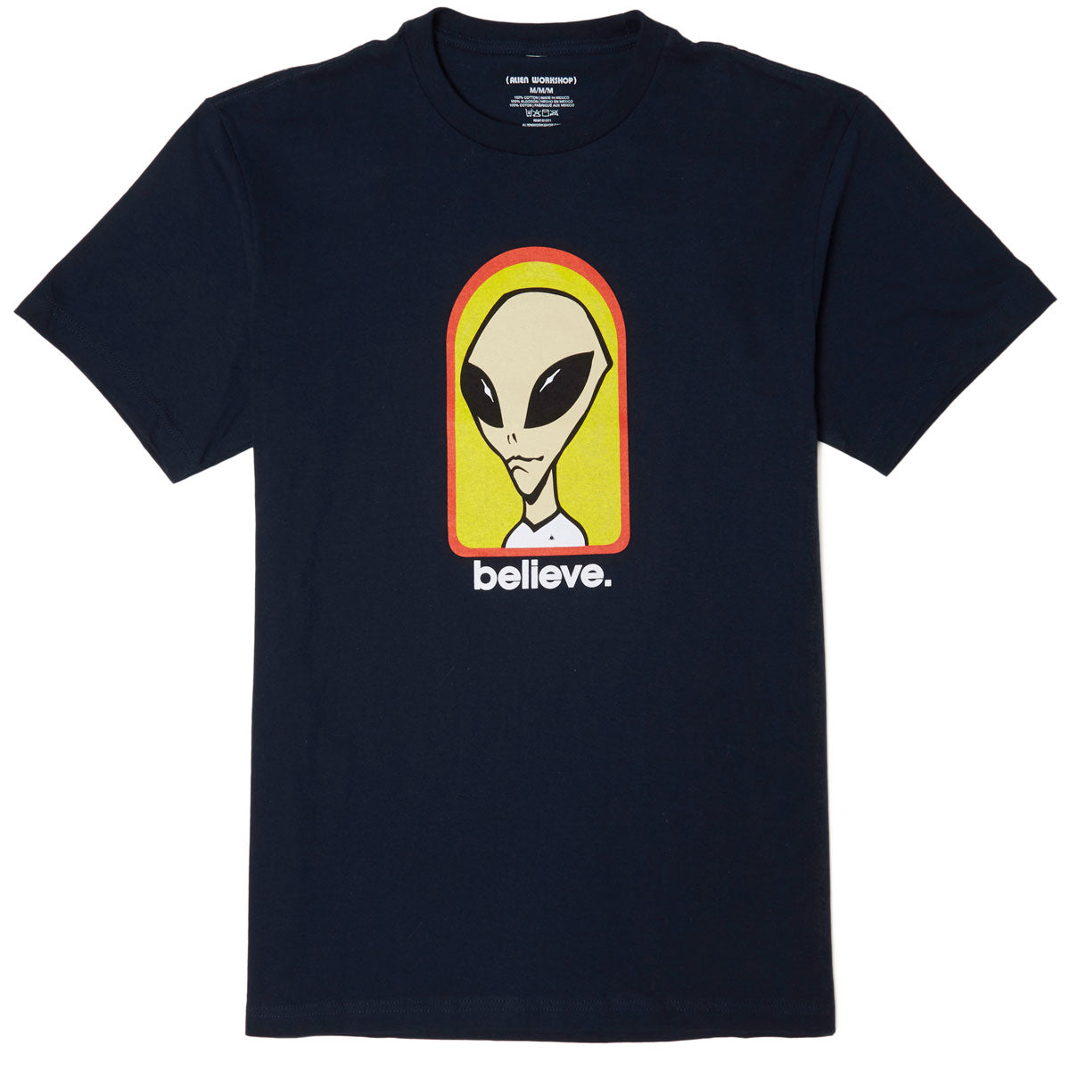 Alien Workshop Believe T-Shirt - Navy image 1
