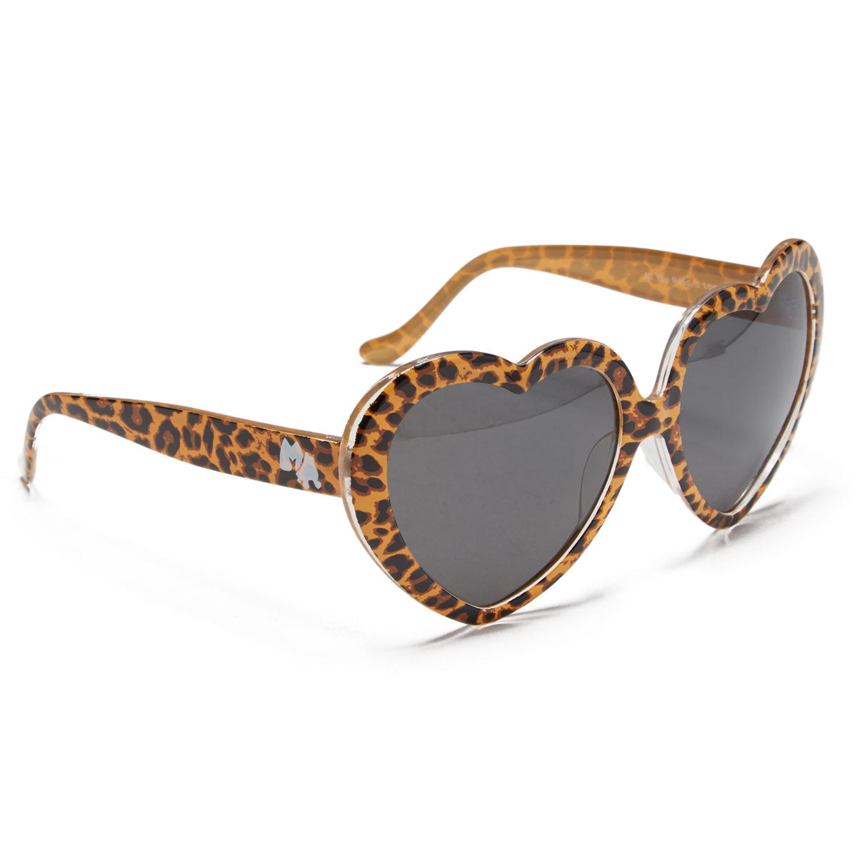 Happy Hour Hearts On Sunglasses - Leopard image 1
