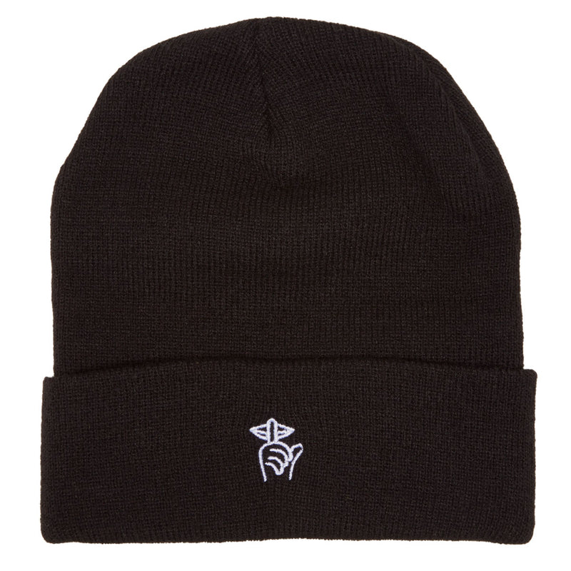 The Quiet Life Shhh Beanie - Black
