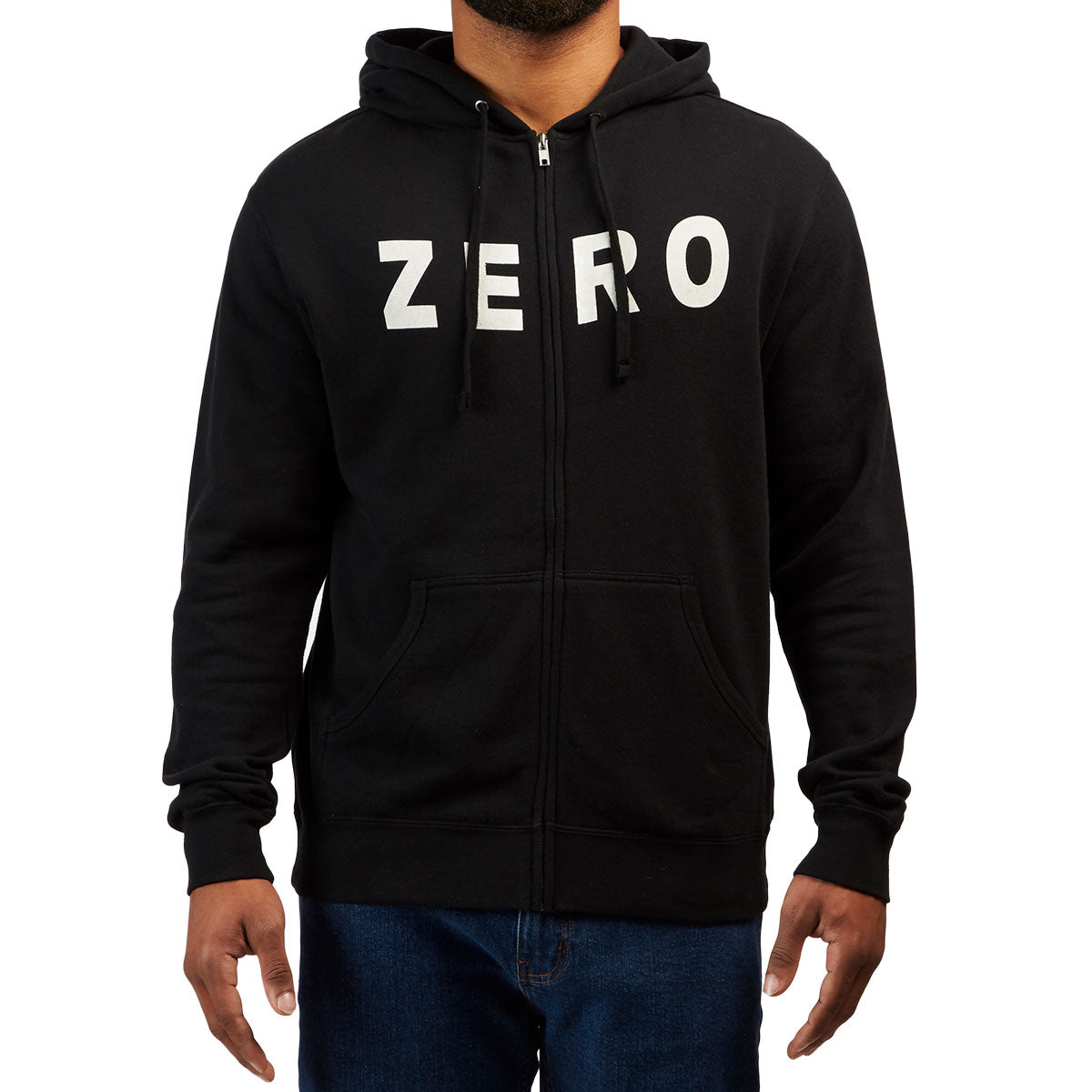 Zero Army Zip Up Hoodie - Black – Daddies Board Shop