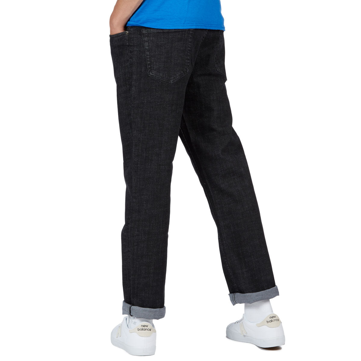 CCS Relaxed Fit Jeans - Washed Black image 3