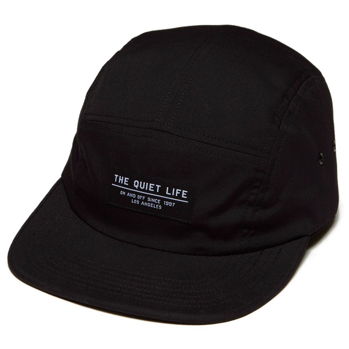 The Quiet Life Foundation 5 Panel Camper Hat - Black