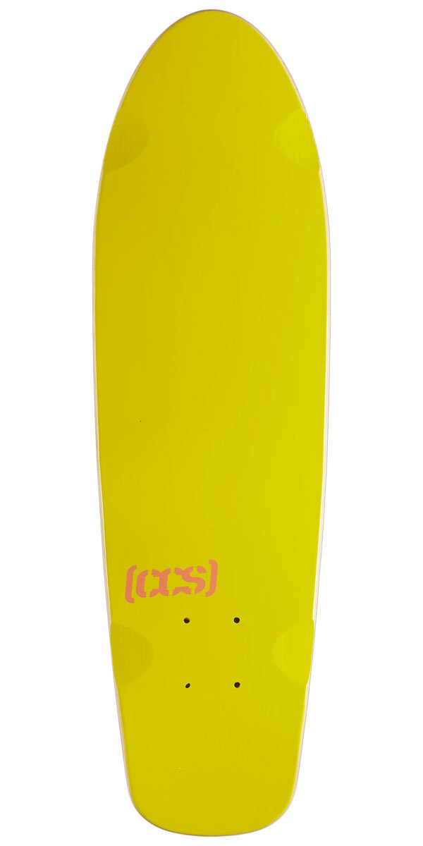 CCS Logo Cruiser Skateboard Deck - Yellow image 1